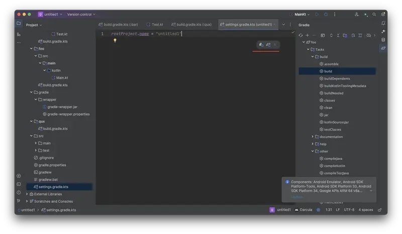 Wie man Gradle synchronisiert